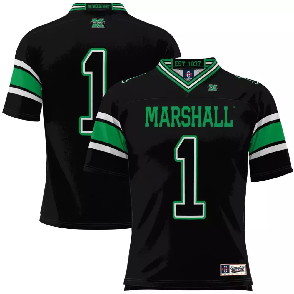 Marshall 1 Jersey Black Green White Gameday