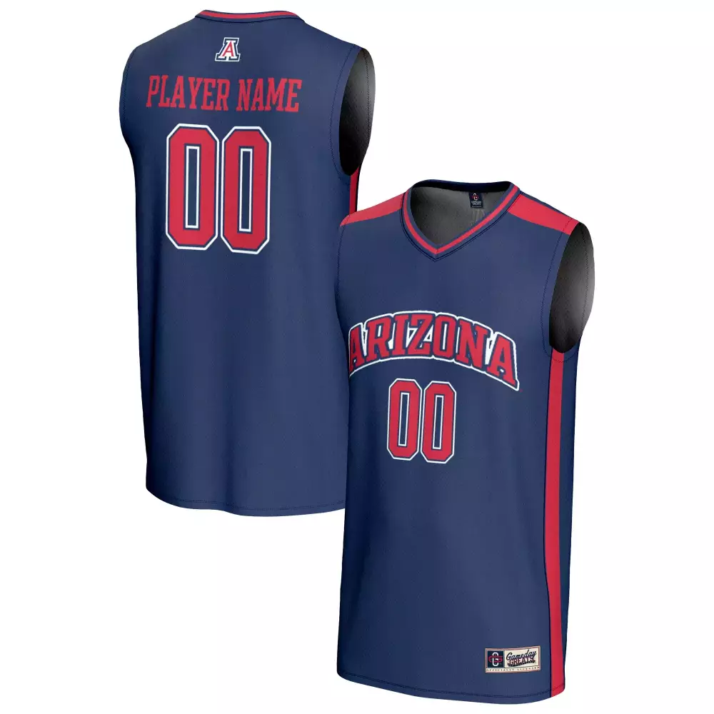 Arizona Wildcats Jersey Navy Blue Men Red White Custom All Stitched Vapor