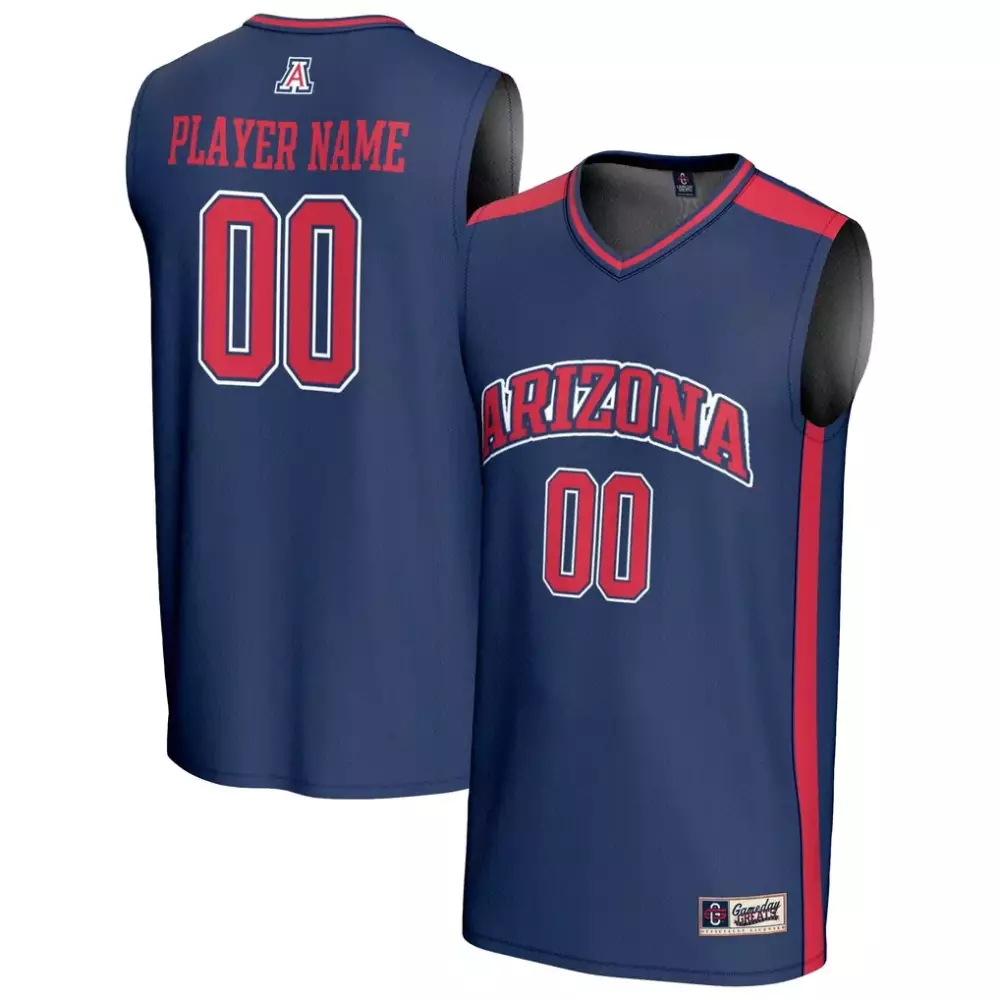 Arizona Wildcats Jersey Navy Blue Men Red White Gameday Fashion