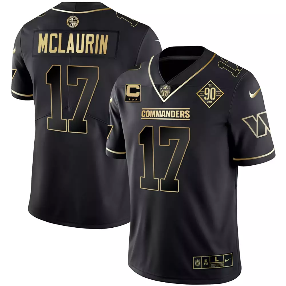 Terry Mclaurin Jersey All Stitched Vapor