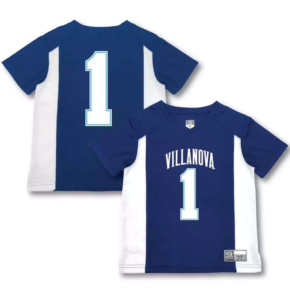 Villanova 1 Jersey Blue Kids White