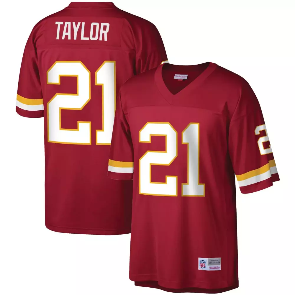 Sean Taylor 21 Jersey Maroon Washington Commanders Men Replica Yellow White Legacy