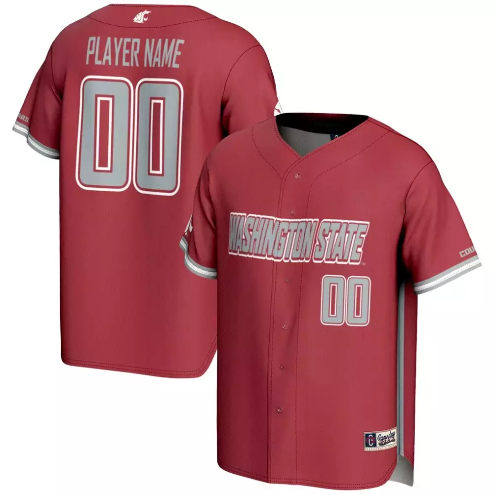 Washington State Jersey Maroon Grey White Gameday