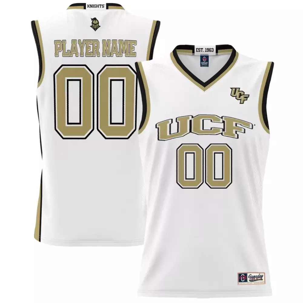 Ucf Knights Jersey White Gameday Greats Gold Black Unisex