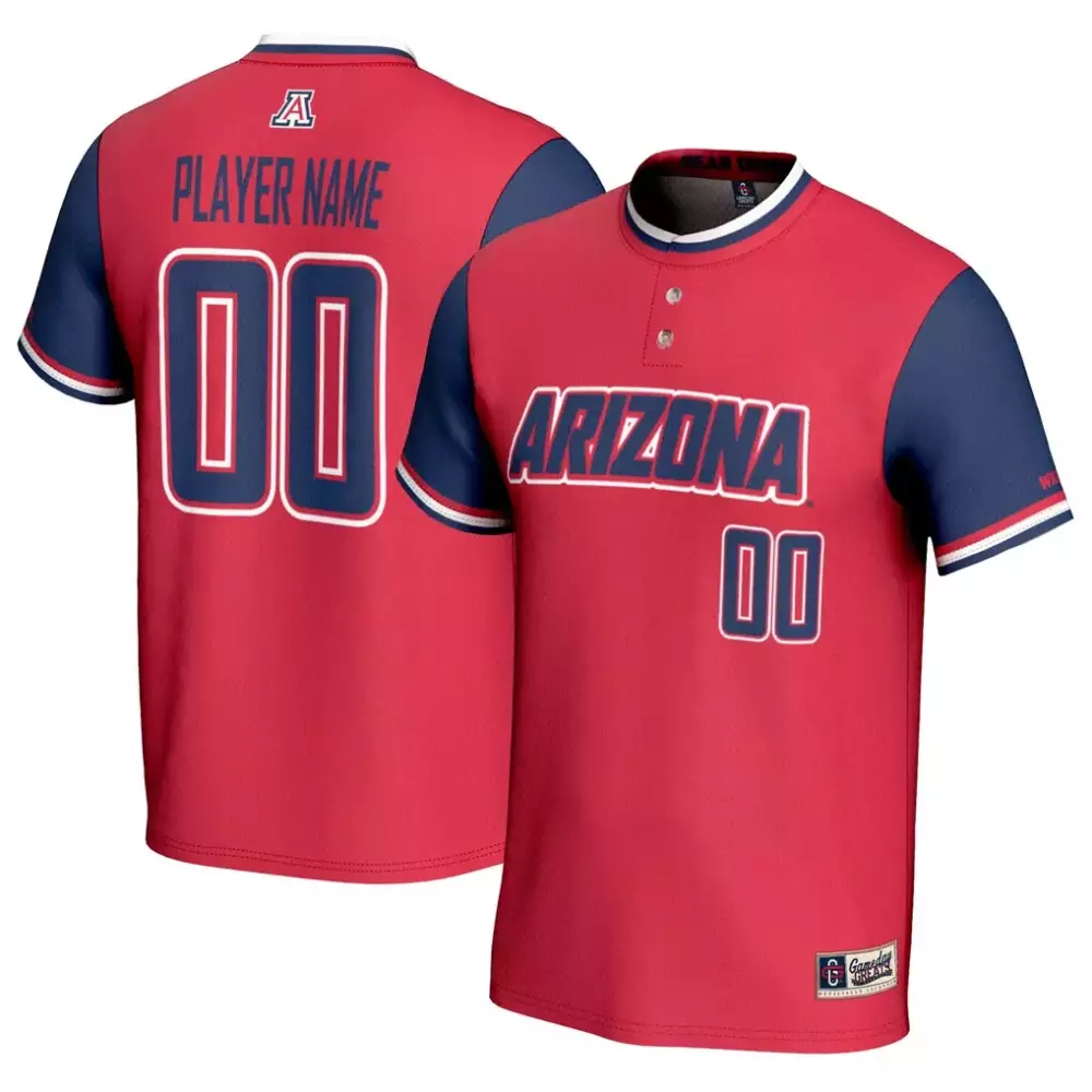 Arizona Wildcats Jersey Red Men Navy Blue Gameday