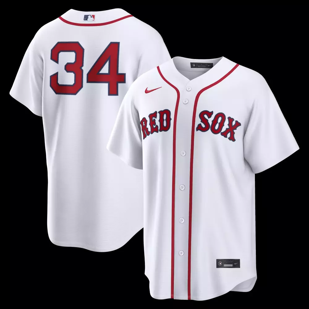 David Price 34 Red Sox Jersey White Men Navy Blue Home Replica