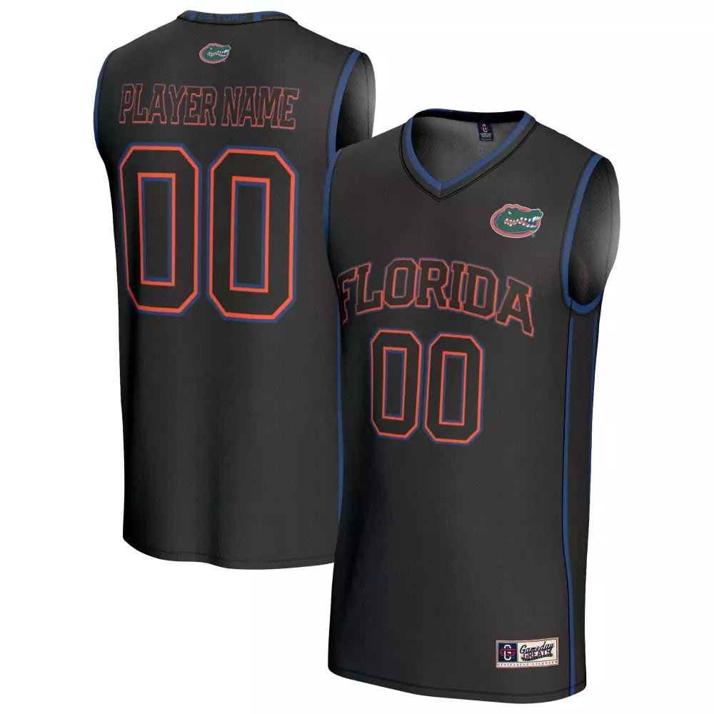 Florida Jersey Black Orange Blue Gameday Unisex Fashion