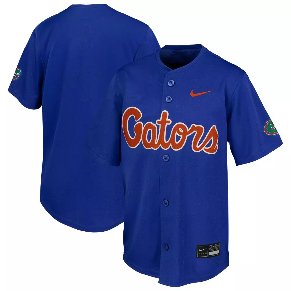 Gators Florida Jersey Blue Men Orange White All Stitched Vapor