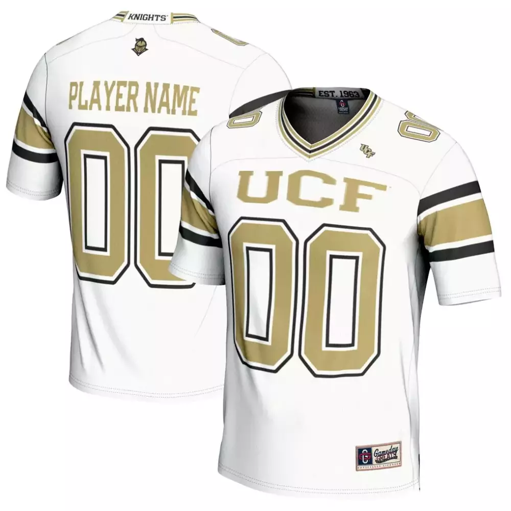 Ucf Knights Jersey White Gold Black Gameday
