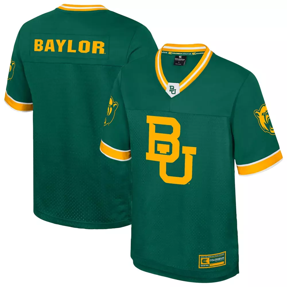 Elgin Baylor Bears Jersey Green Yellow White