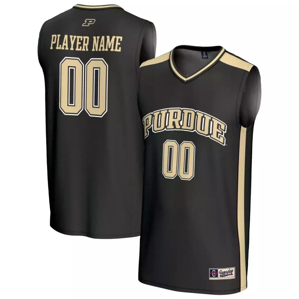 Purdue Jersey Black Gold Gameday Fashion