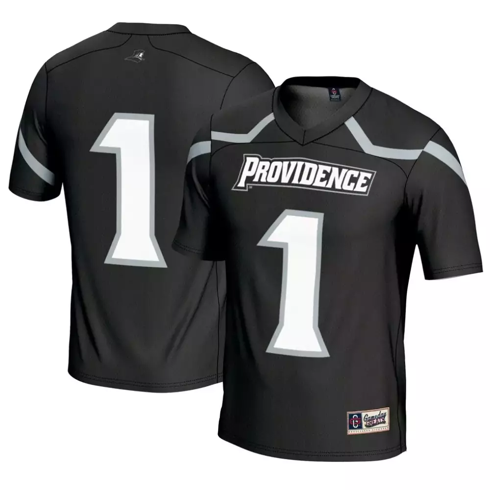Providence 1 Jersey Black Men White Gray Gameday