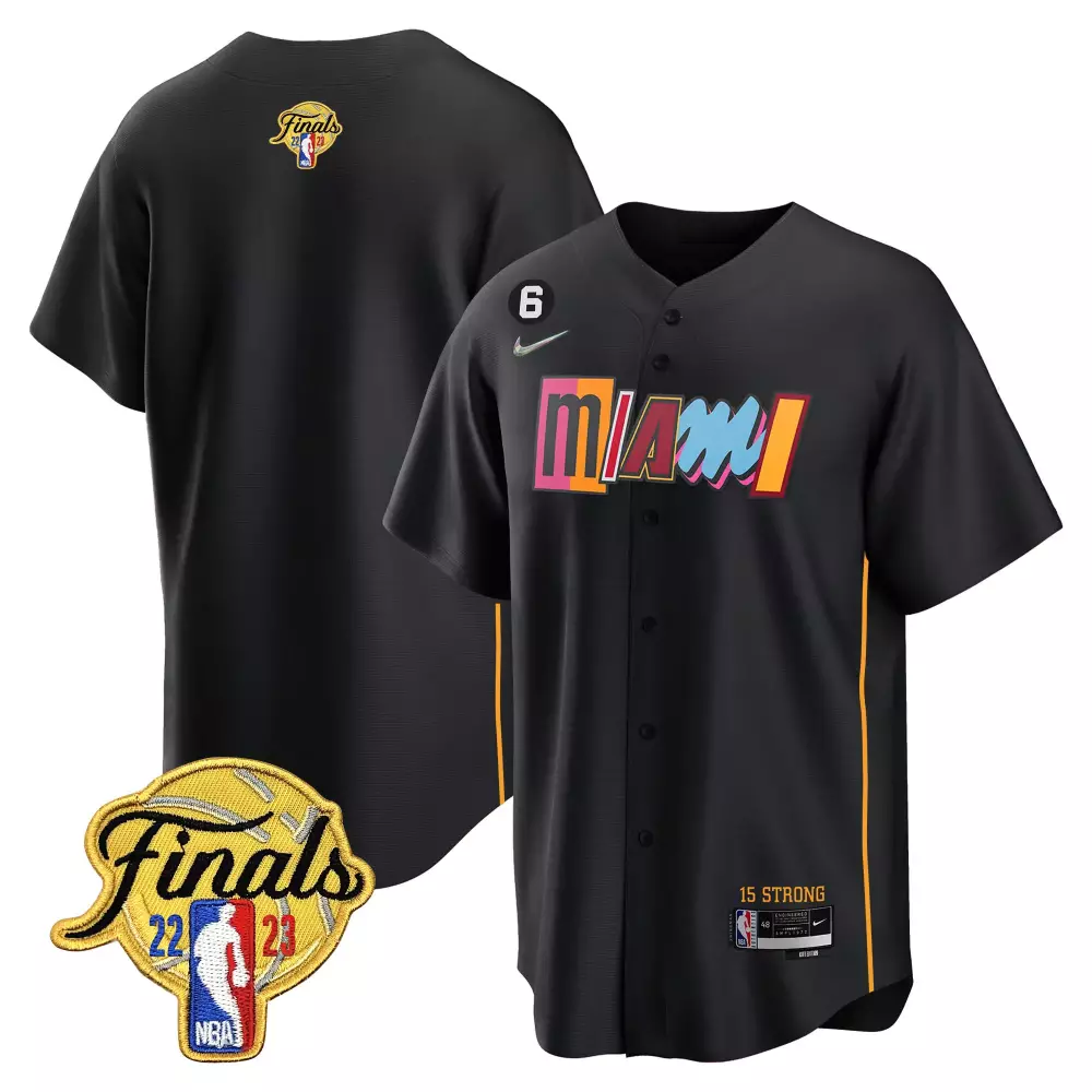 Jimmy Butler 22 Miami Heat Jersey Black Finals 2023 Men Orange Yellow Pink Blue Teal