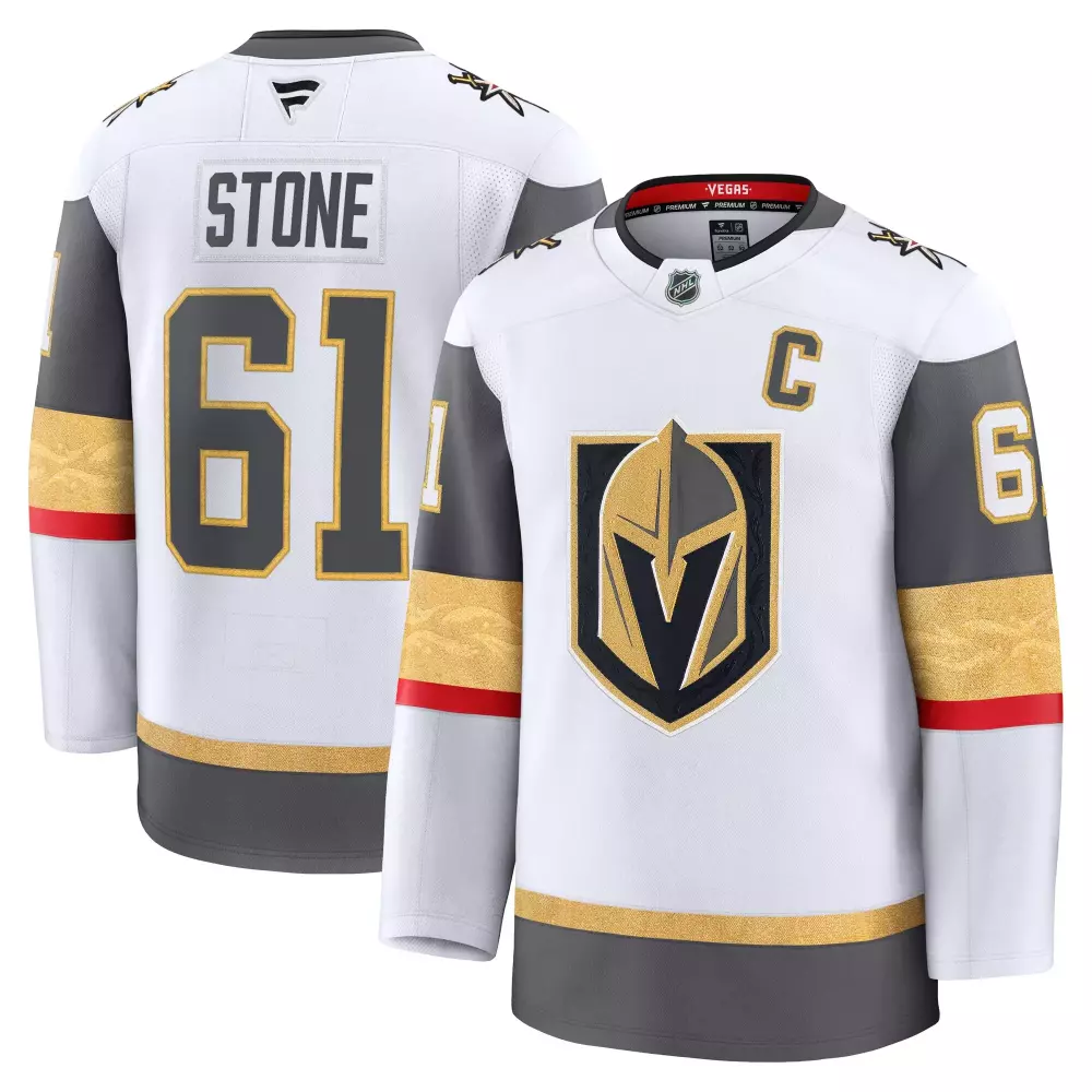 Mark Stone 61 Jersey White Vegas Golden Knights Men Gray Gold Red Away