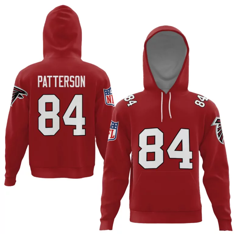 Kyle Pitts 84 Atlanta Falcons Jersey Red Men Hoodie White Black Vapor Limited