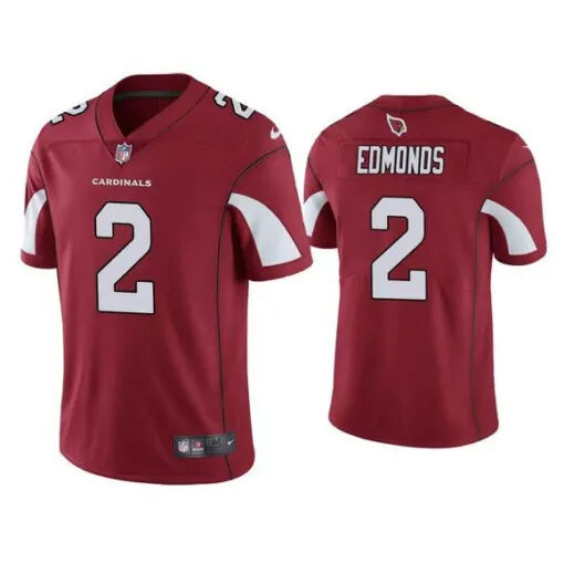 Christopher Edmonds 2 Cardinals Jersey Maroon Men White Vapor Stitched