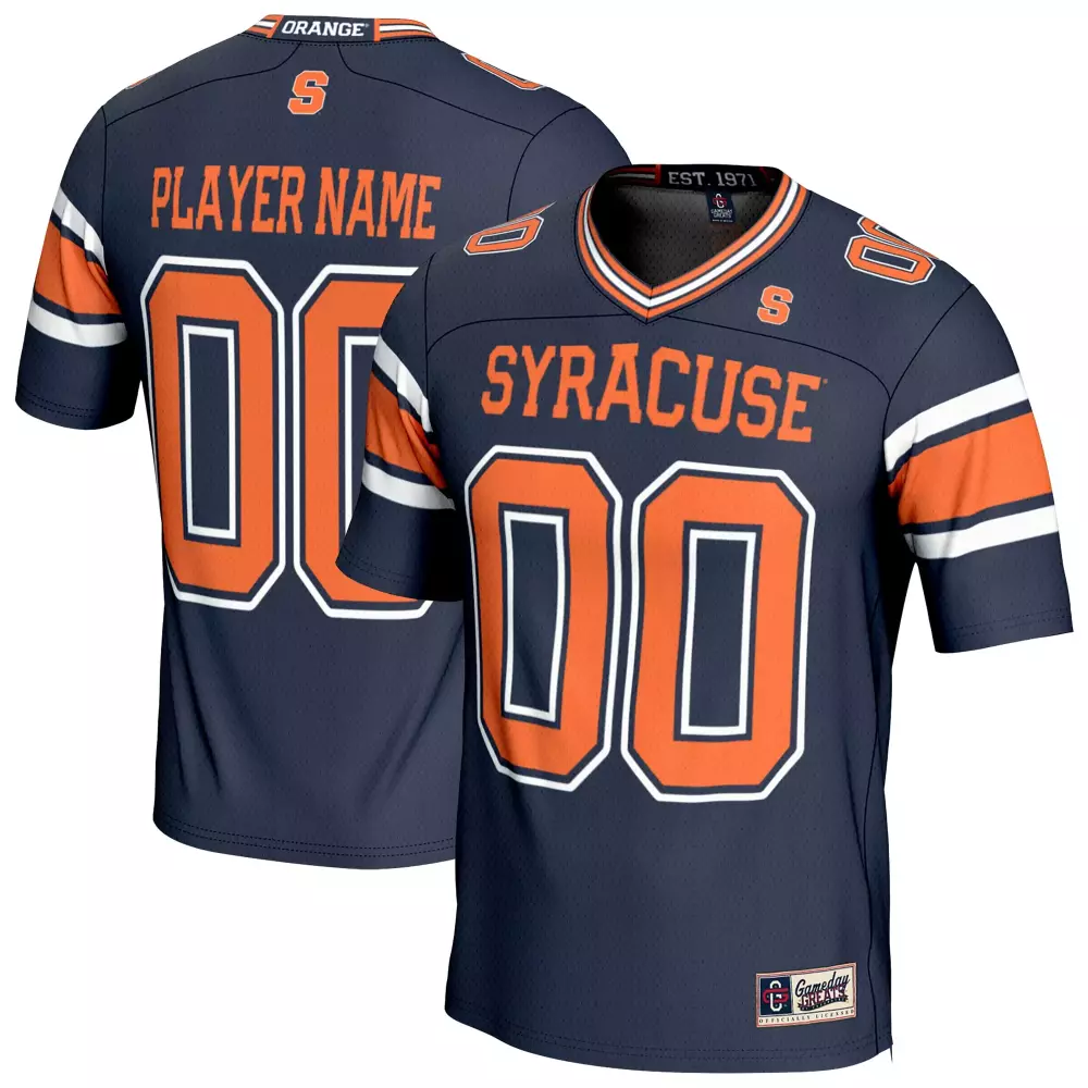 Syracuse Jersey Navy Orange White Gameday Unisex Fashion