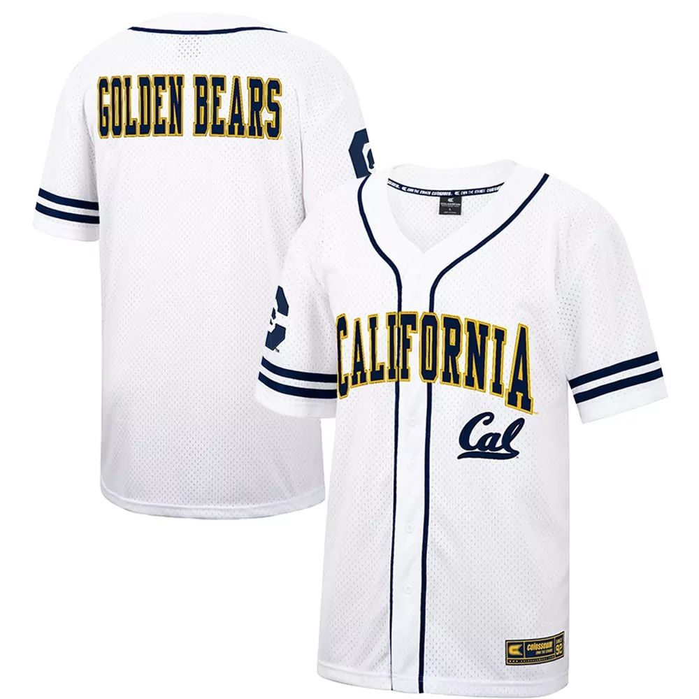 Golden Bears Jersey White California Navy Blue Gold Gameday Fashion