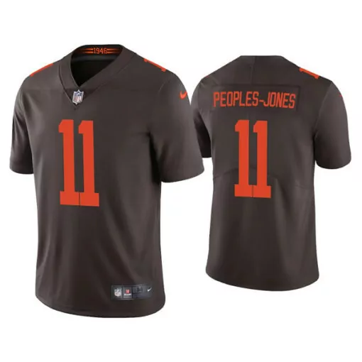 Donovan Peoplesjones 11 Jersey Brown Cleveland Browns Men Authentic Orange Vapor