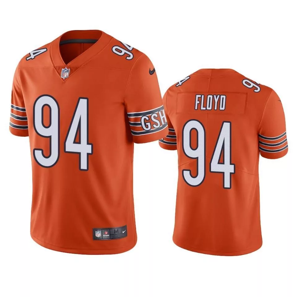 Leonard Floyd 94 Bears Jersey Orange Gsh Men Standard White Navy Vapor Limited
