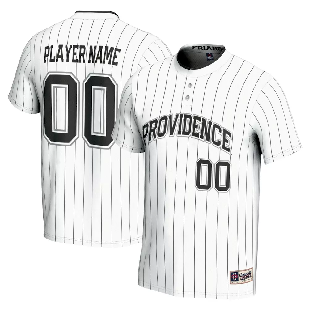 Providence Jersey White Pinstripe Black Gameday