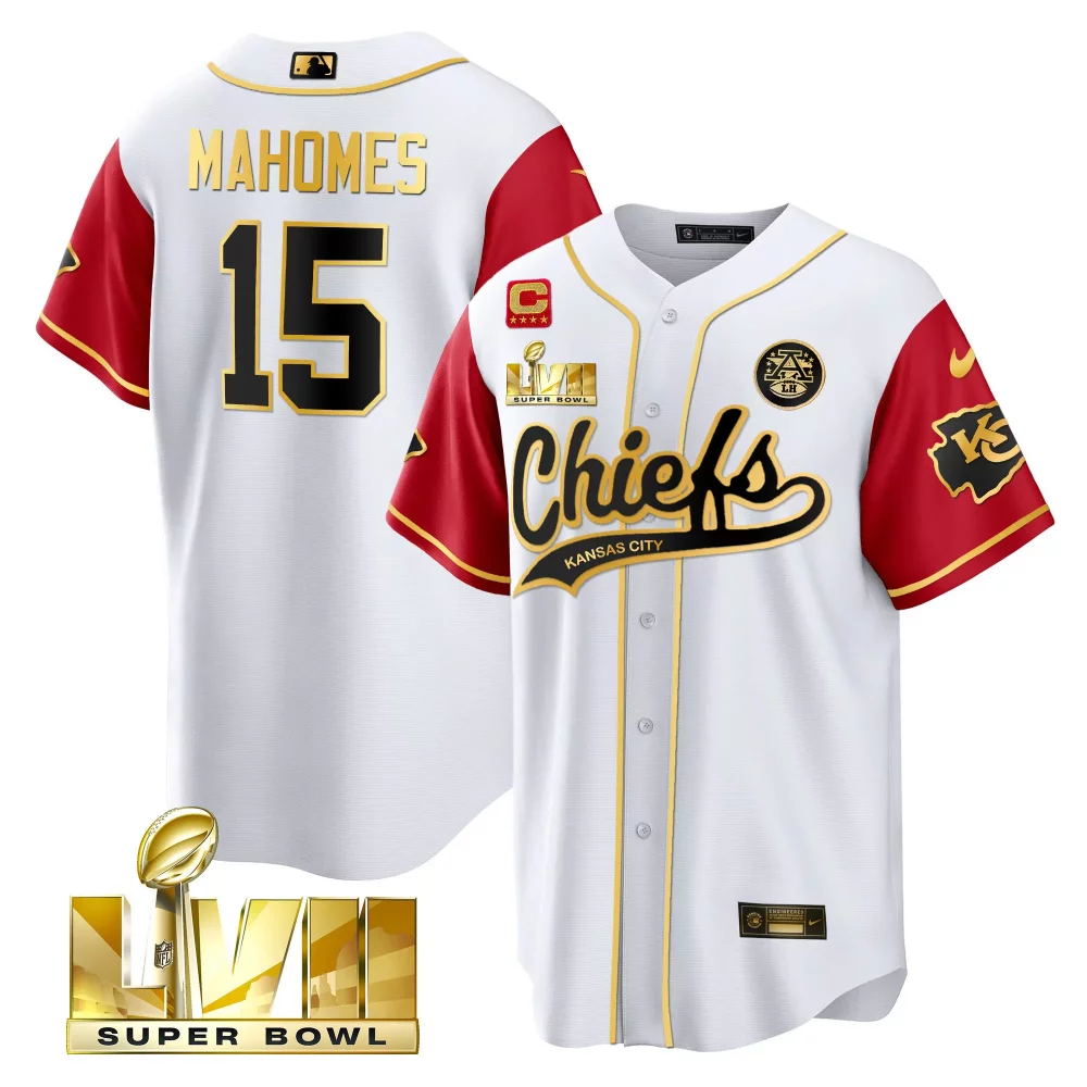 Derrick Thomas 15 Jersey White Super Bowl Lvii Champions Kansas City Chiefs 2023