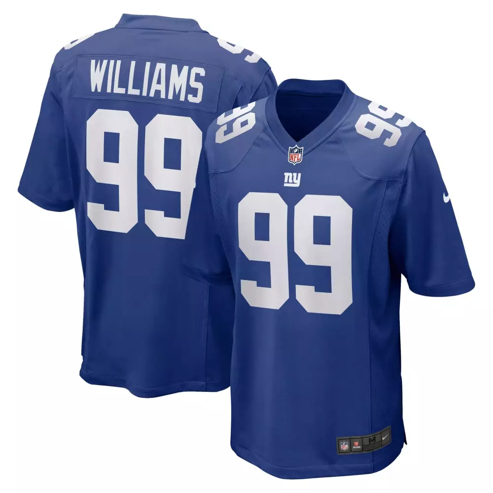 Leonard Williams 99 Jersey Blue New York Giants Men White Game