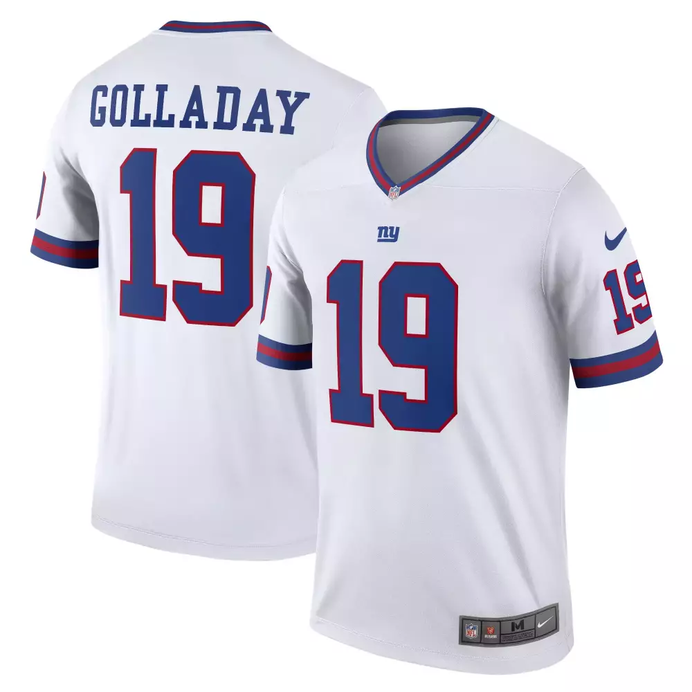 Kenny Golladay 19 New York Giants Jersey White Men Replica Alternate Blue Red