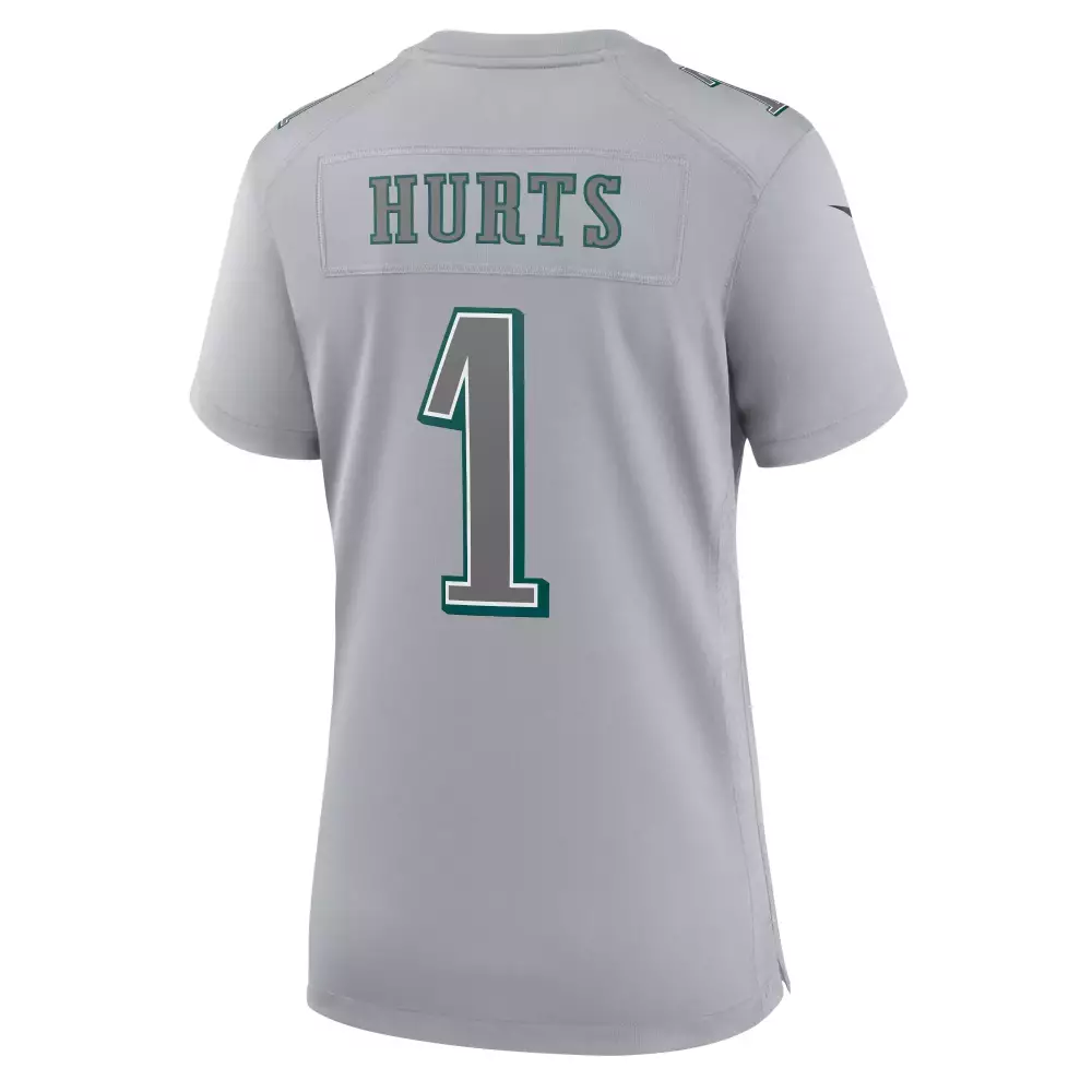 Jalen Hurts 1 Eagles Jersey Gray Men Player Green White Fashion Game
