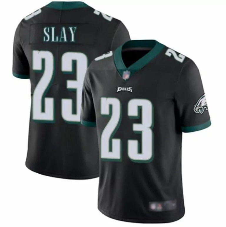 Darius Slay Jr. 23 Jersey Black Philadelphia Eagles Men Player Midnight Green White