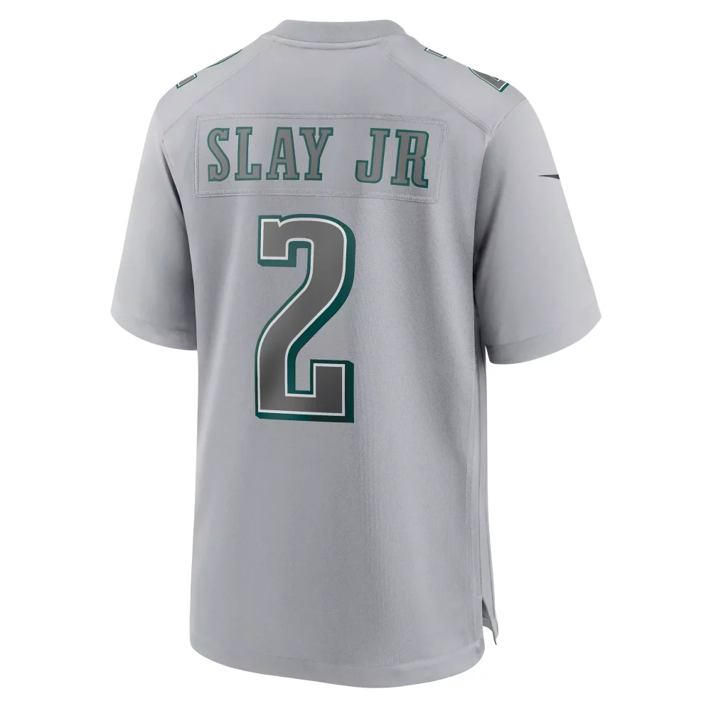 Darius Slay Jr. 2 Jersey Gray Philadelphia Eagles Men Player Alternate Green Dark