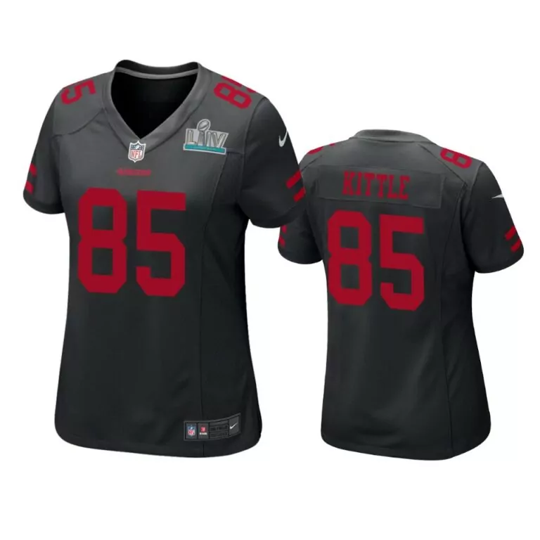George Kittle 85 Jersey Black San Francisco 49ers Liv Women Player Red Game