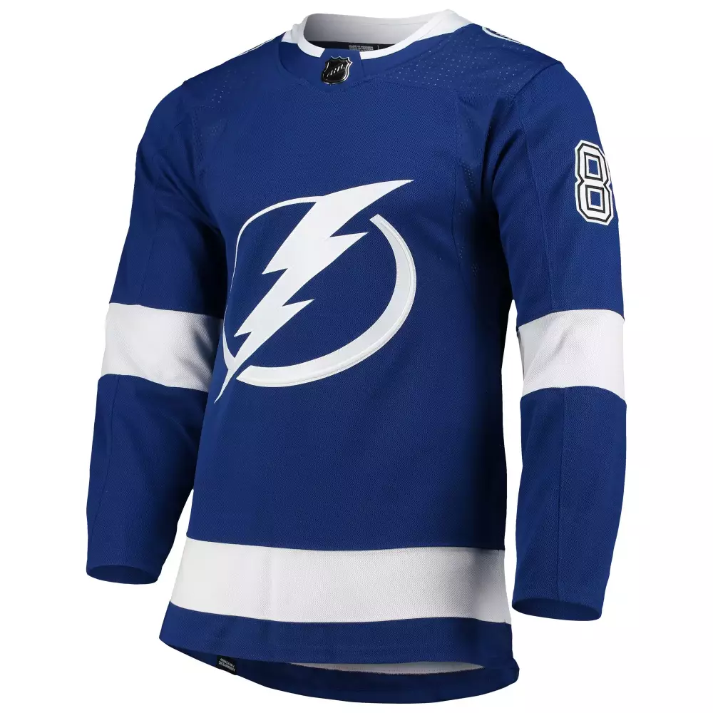 Steven Stamkos 8 Jersey Royal Blue Tampa Bay Lightning Men Replica White Home Pro