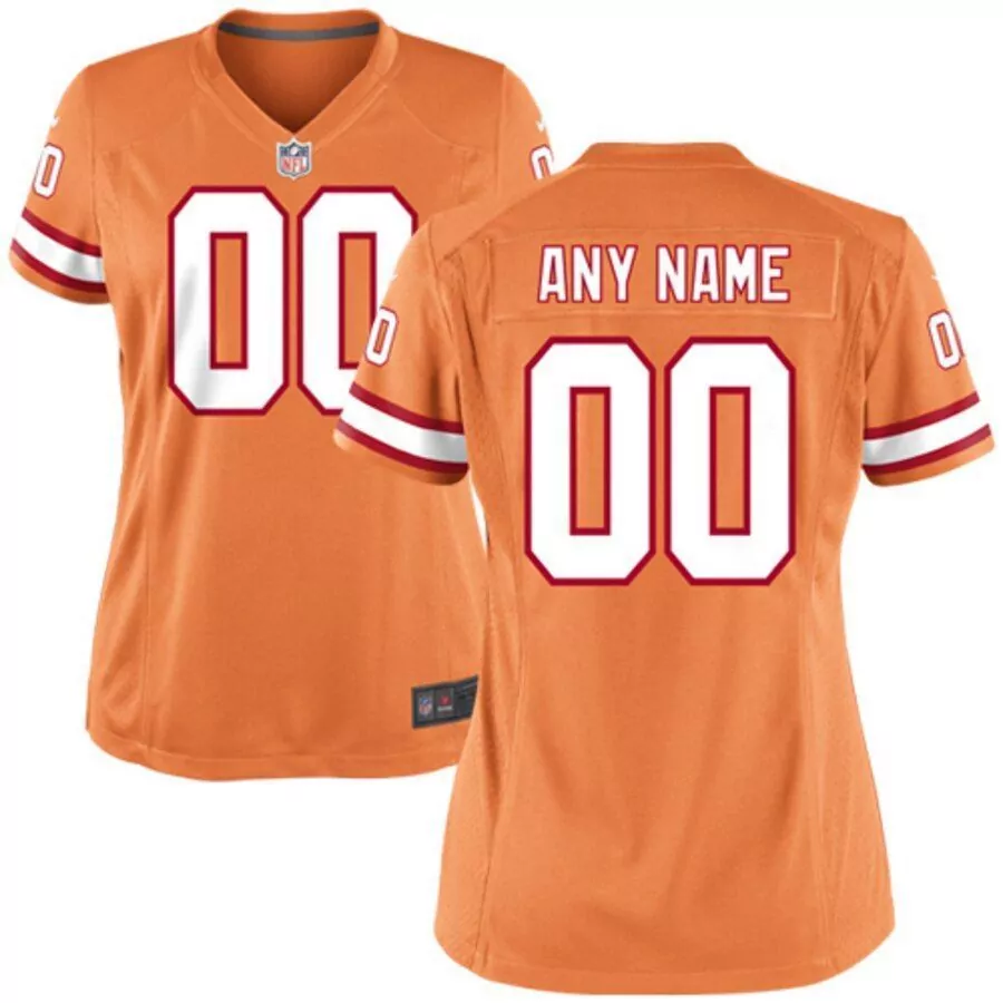 Jersey Orange White Red Custom Game