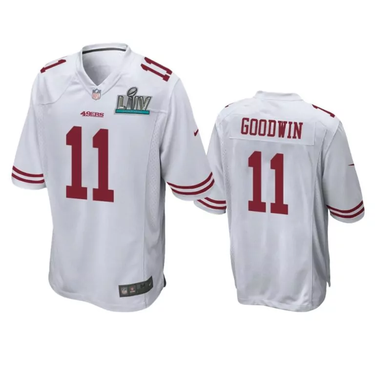 Marquise Goodwin 11 49ERS Jersey White Liv Men Cardinal Game