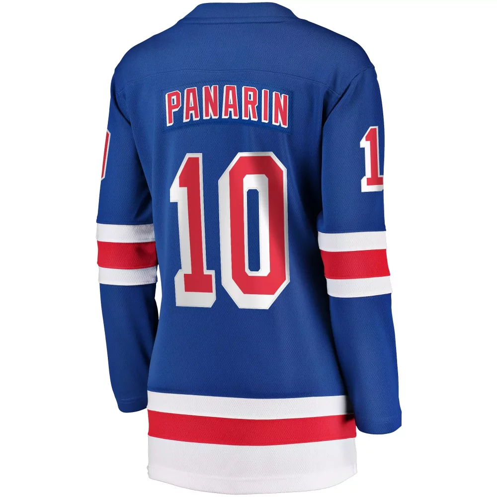 Artemi Panarin 10 Jersey Blue New York Rangers Men Ice White Red Home Premier Breakaway