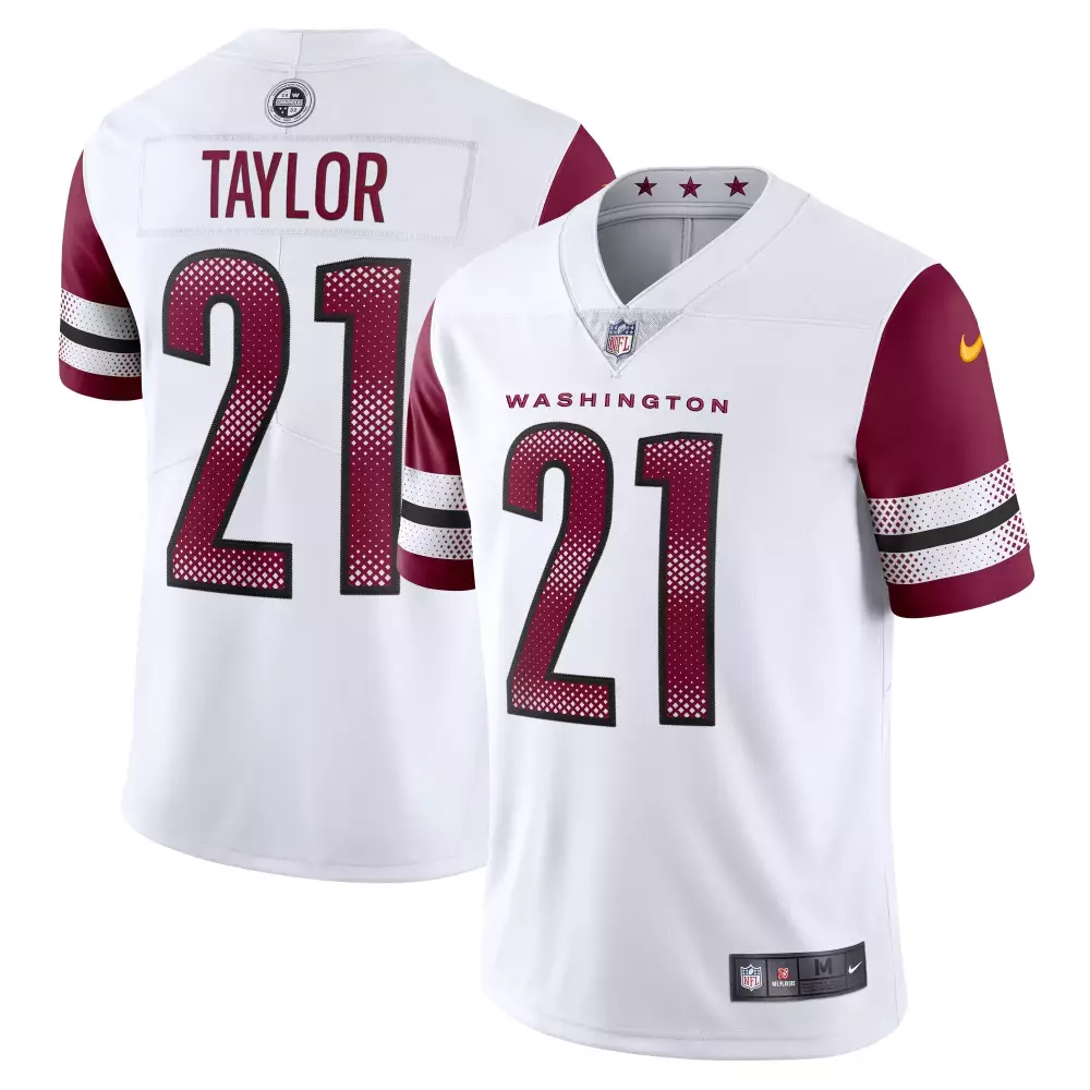 Sean Taylor 21 Washington Jersey White Player Men Alternate Maroon Black Home Retired