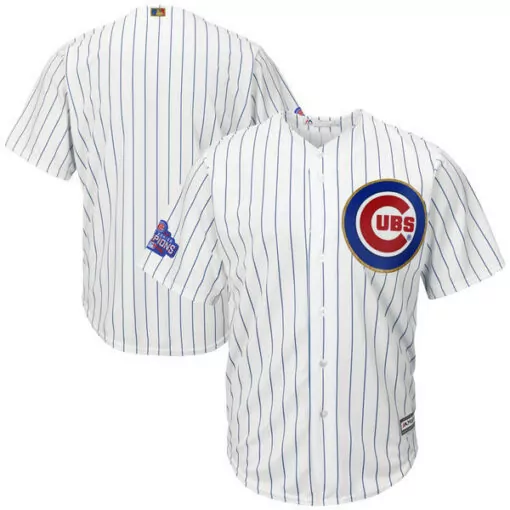 Ryan 13 Chicago Cubs Jersey White World Series Champions Men Blue Red Fashion Cool