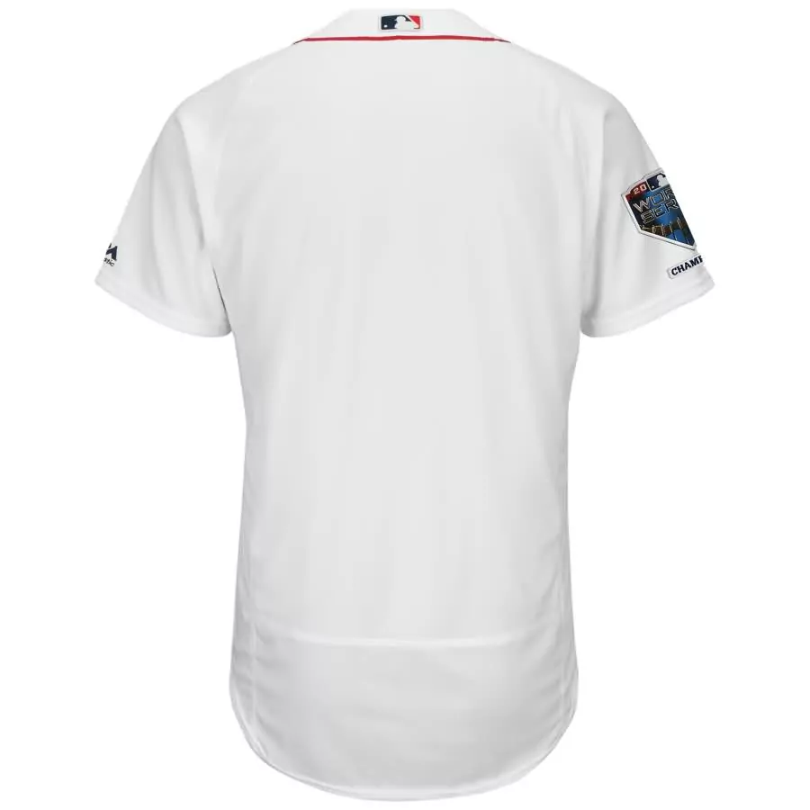 David Ortiz 34 Boston Red Sox Jersey White 2013 World Series Champions Men Navy Home