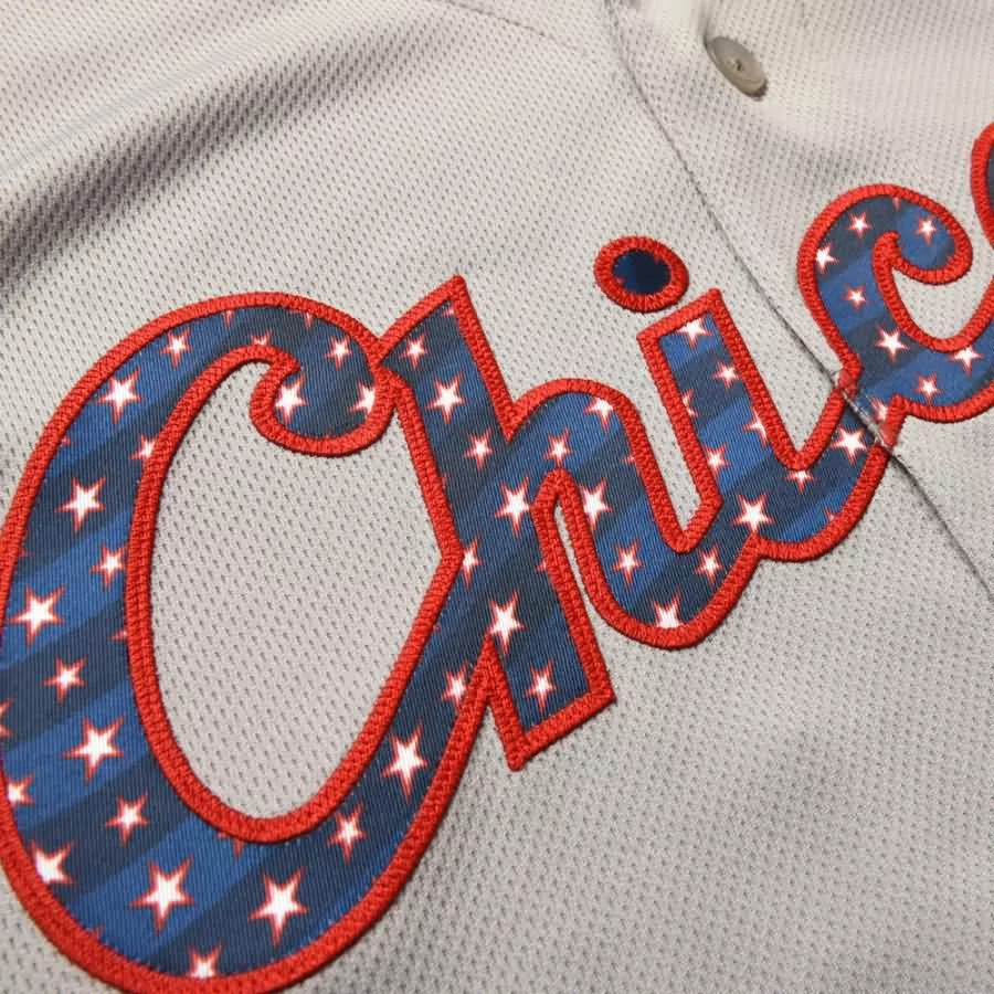 Prince Team Kansas City Chiefs Jersey Gray Men Custom Design Red Blue Flex Base