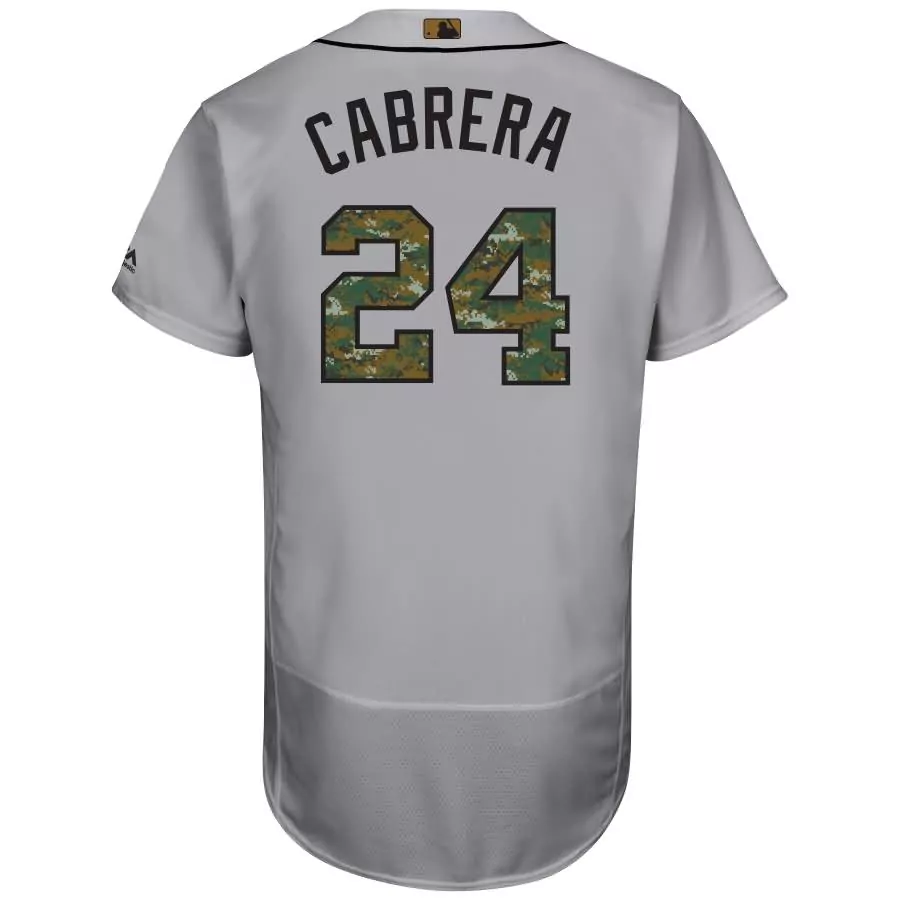 Miguel Cabrera 24 Jersey Silver Milwaukee Brewers Men Black Green Tan Fashion Flex