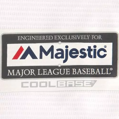 Custom Major League Baseball Jersey White Badge Black Red Blue Official Cool Base