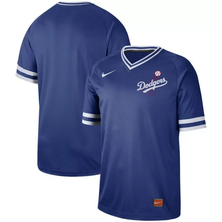 Stitches Cooperstown Jersey Blue Los Angeles Dodgers Men White Collection Stitched