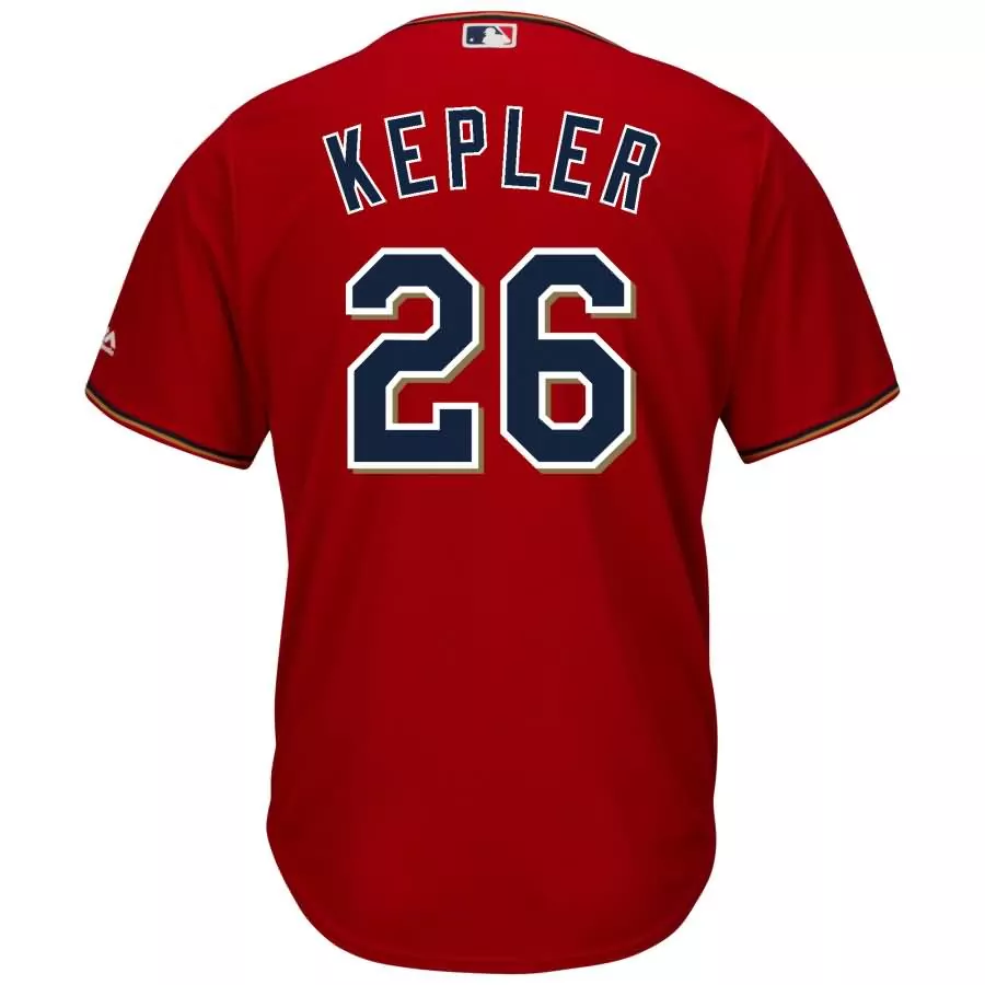 Max Kepler 26 Minnesota Twins Jersey Red Men Navy Blue White Cool Base Alternate