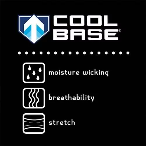 Cool Base Jersey Black Performance Official