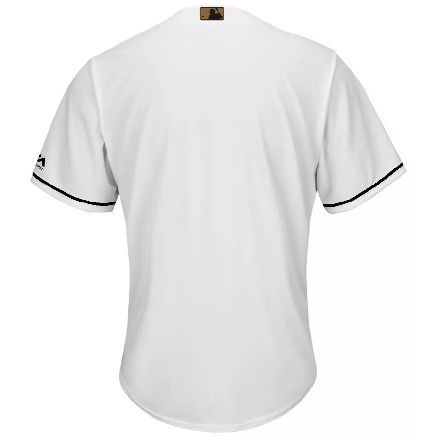 Custom Kansas City Royals Jersey White Majestic Athletic Men Black Fashion Cool Base