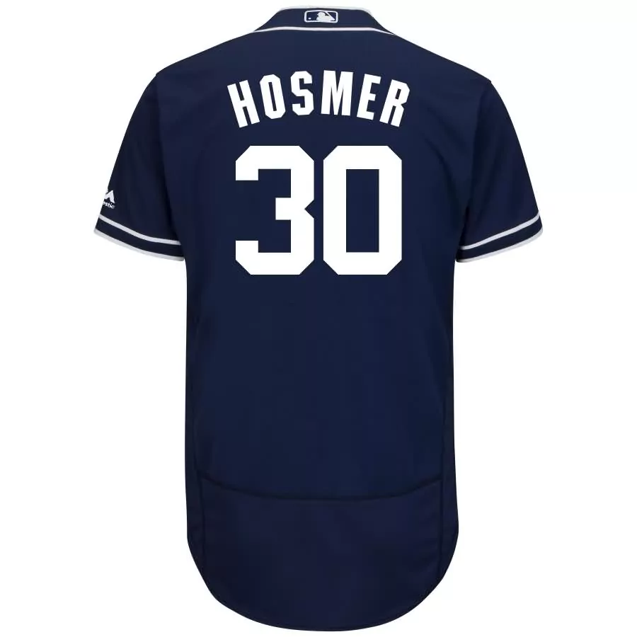 Eric Hosmer 30 San Diego Padres Jersey Navy Men White Alternate Collection Flex Base