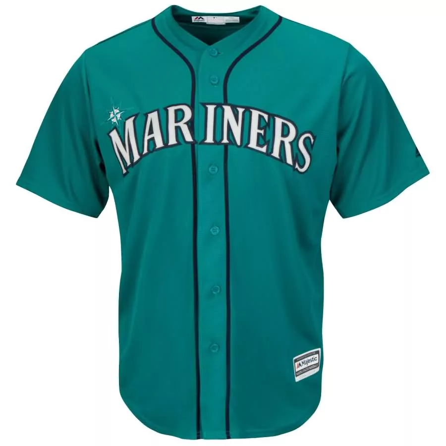 Robinson Cano Seattle Mariners Jersey Teal Navy White Cool Base