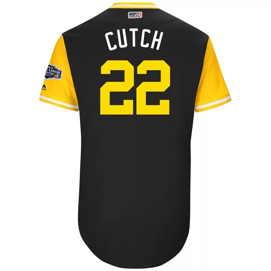 Andrew Mccutchen 22 Jersey Black Pittsburgh Pirates World Series Classic 2017 Men