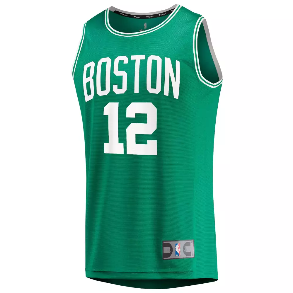 Jaylen Brown 7 Boston Celtics Jersey Green Men Official White Replica Icon